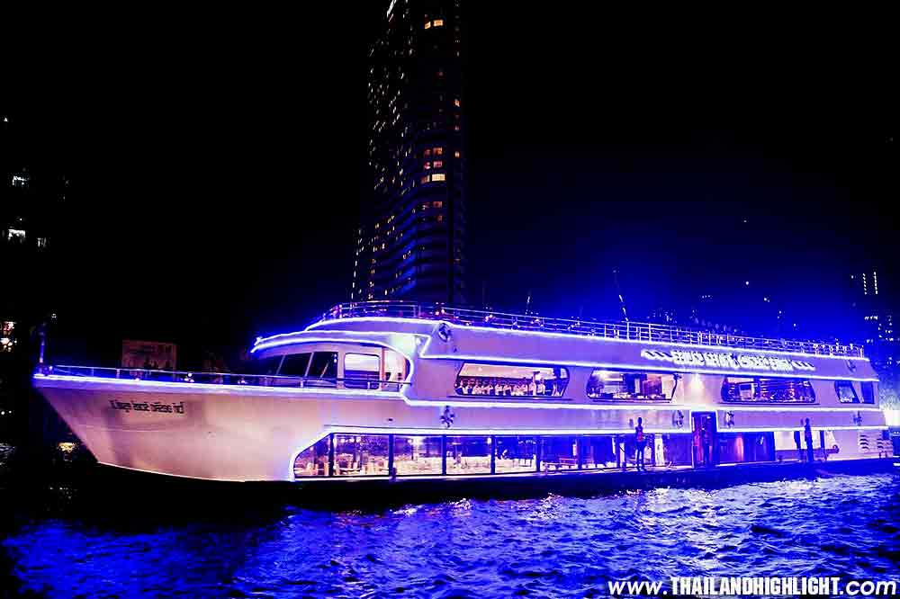 White Orchid Dinner Cruise Bangkok Chao Phraya River Cruise Book