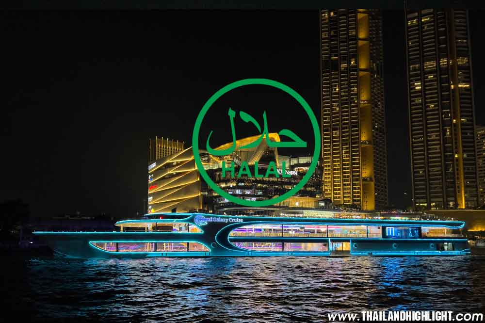 river cruise bangkok halal